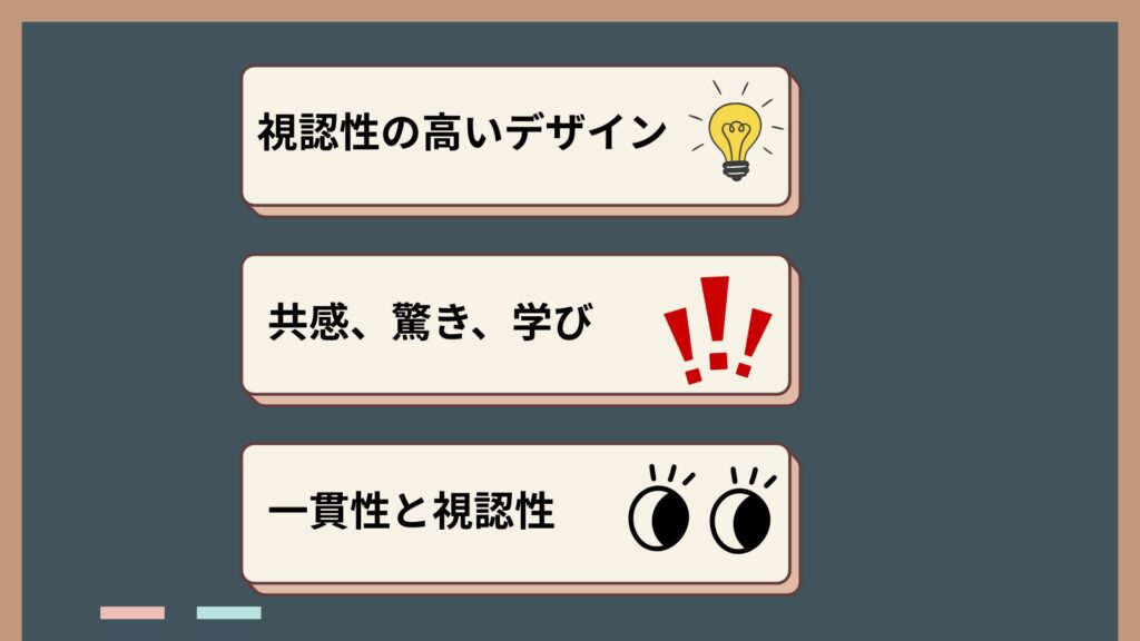 見られる投稿３要素